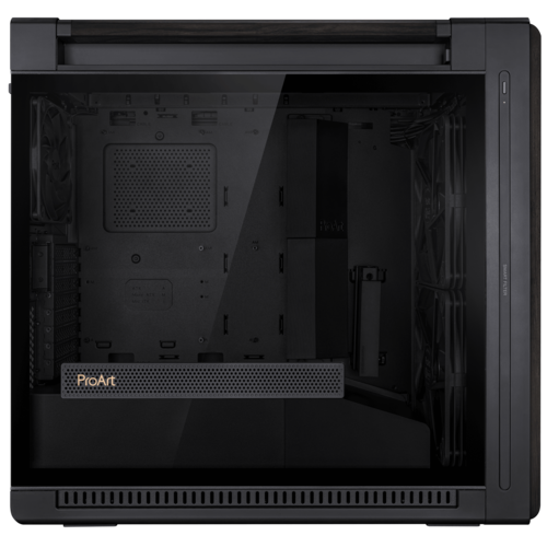 מארז מחשב ASUS ProArt PA602 Wood Edition - Tempered Glass Panel