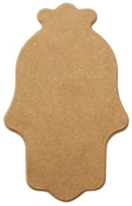 חמסה MDF מידה 14.5/23 עובי 8 עם פזה