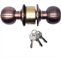 כפתור פבלוק אוקסיד + מפתח מבית HERMAN