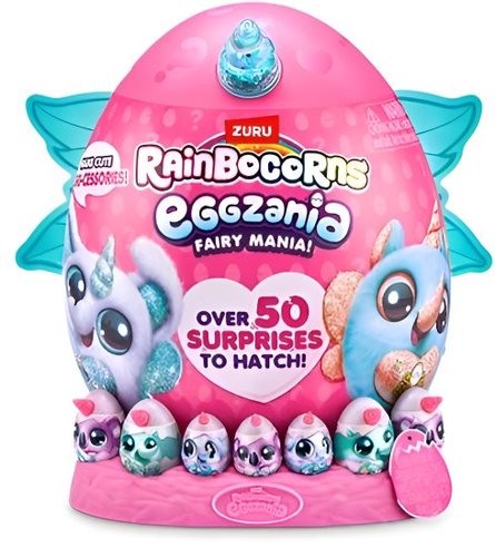 ריינבוקורן וורלד EGGZANIA חגיגת ריינבוקורן פיות