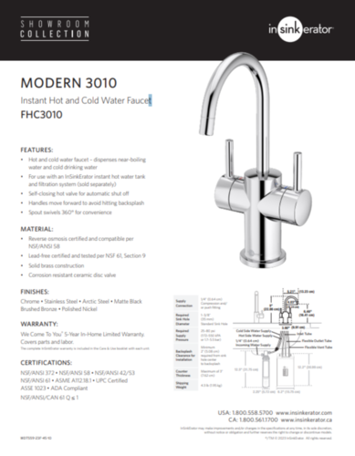 מערכת חם קר ומטוהר HC3010