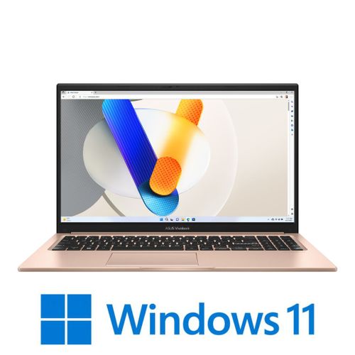 מחשב נייד עם מסך מגע 15.6 אינץ ASUS Vivobook 15 A1504VA-E8217W Terra Cotta