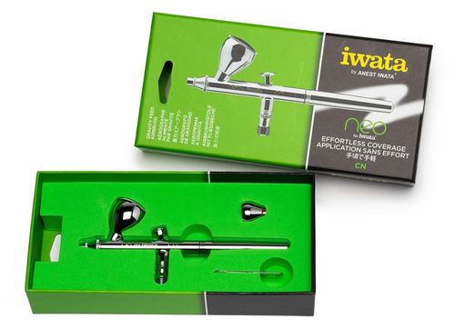 איירבראש מבית IWATA (יפן) סדרת NEO GRAVITY FEED AIRBRUSH