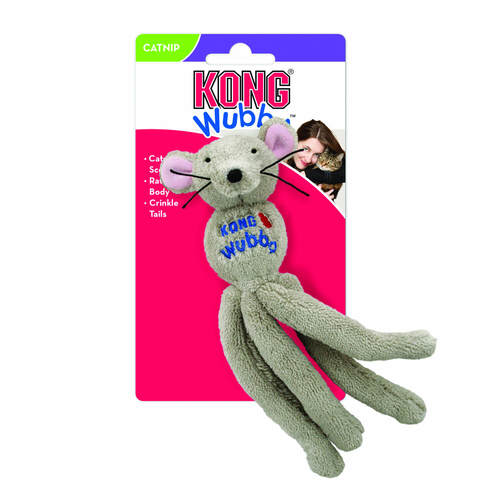 קונג צעצוע לחתול – וובה עכבר עם קטניפ | KONG Wubba Catnip