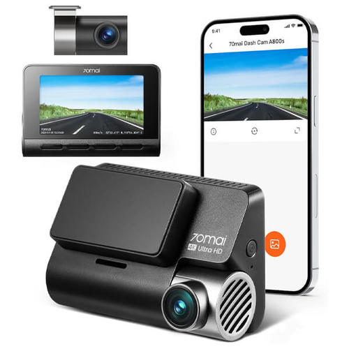 מצלמת רכב 4K חכמה דו-כיוונית Dash Cam A800S-1