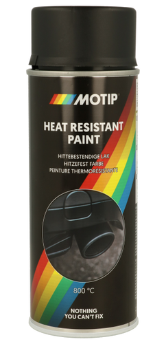 ספריי צבע עמיד בחום MOTIP אפור 400 מ