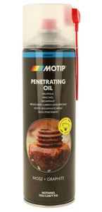 ספריי שמן חודר עם גרפיט ו-MoS2 - MOTIP MO90303 500ml
