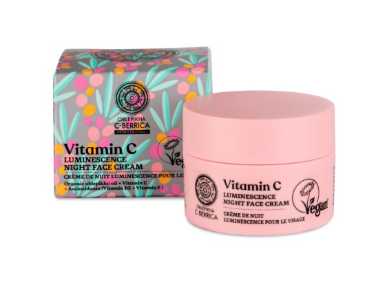 קרם לילה Natura Siberica Luminescence Night Face Cream 50ml 
