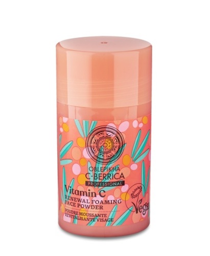אבקת פילינג  Natura Siberica Renewal Foaming Face Powder 35ml 