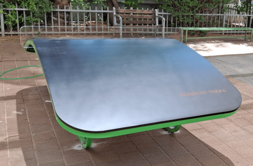 שולחן טניס רגל חוץ מעוקל 810 קבוע
