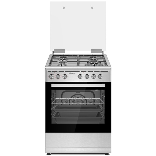  ‎ תנור משולב כיריים גז - 4 להבות Normande דגם ND-6060IX - נירוסטה