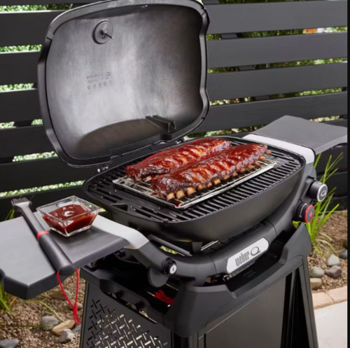 גריל גז +Q3200N עם עגלת פרימיום - Weber