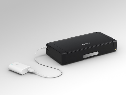 מדפסת ‏הזרקת דיו ‏ניידת Epson WorkForce WF-100W