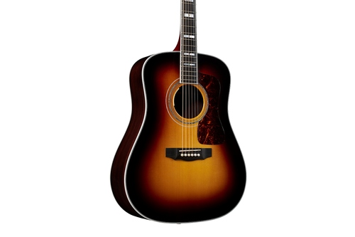 זווית נוספת Guild D-55E USA Antique Burst