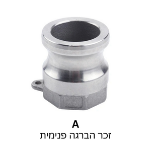 (A) מחברים מהירים "1/2 2