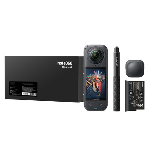 מצלמה וקיט אביזרים Insta360 X5 Starter Bundle