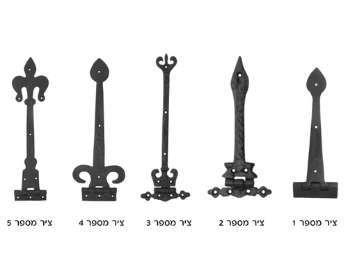 צירים וקישוטים לדלתות ופרזול בסגנון עתיק