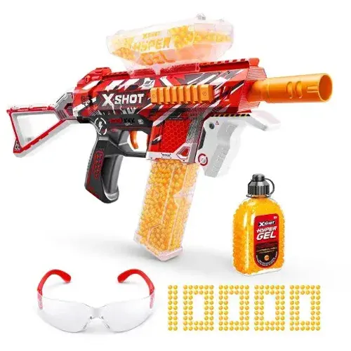 אקס שוט - רובה כדורי ג'ל אוטומטי מבית זורו  Zuru - X Shot Hyper gel trace fire   