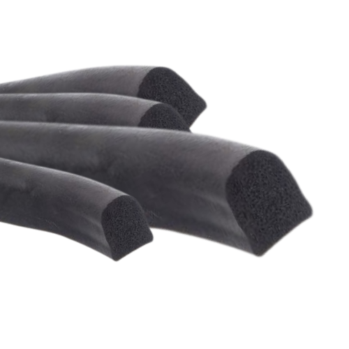 D פרופיל ספוג EPDM חצי עגול 29X16 מ