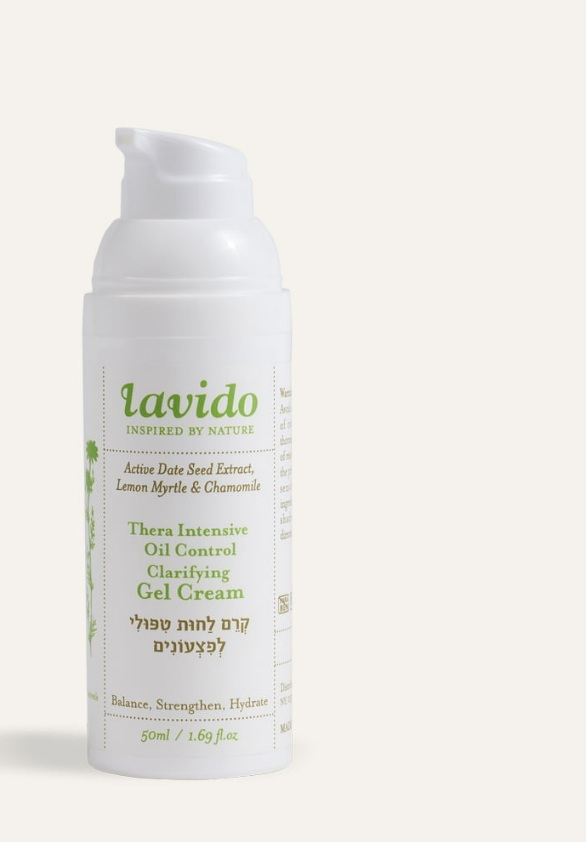 קרם פנים טיפולי לפצעונים Lavido Clarifying Cream 50ml
