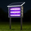 קוטל יתושים סולארי עוצמתי 10W + טעינת USB