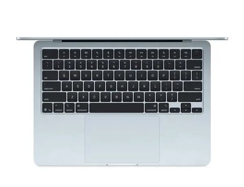 שריון אילת MacBook Air 13 M4 256GB 16GB 10-Core CPU 8-Core GPU MC6T4HB/A מחשב נייד בצבע תכלת - יבואן רשמי