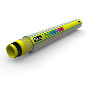 צינור גינה FITT NTS YELLOW - קוטר "3/4 צינור השקיה עבה וחזק עם טכנולוגיית NTS ו‑SKY TECH באורך - 50 מטר