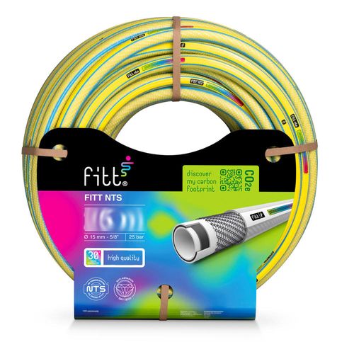 צינור גינה FITT NTS YELLOW - קוטר 