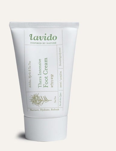 קרם רגליים טיפולי Lavido Foot Cream120ml 