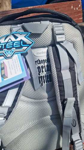 תיק בית ספר מקס סטיל כחול שחור מודן 