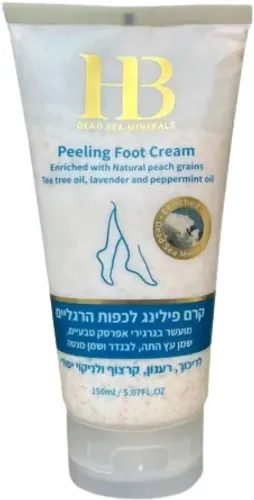 הלת' אנד ביוטי קרם פילינג לכפות הרגליים