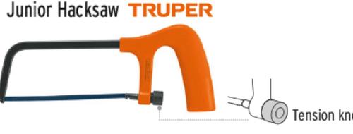 מסור ברזל קטן (Junior Hacksaw) TRUPER 6”