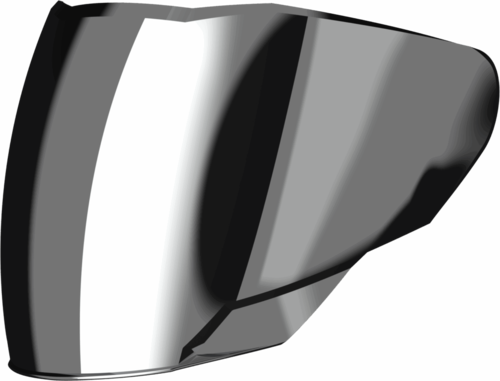 משקף אירידיום כסוף לקסדה - LS2 OF618 VERSO2 IRIDIUM SILVER VISOR