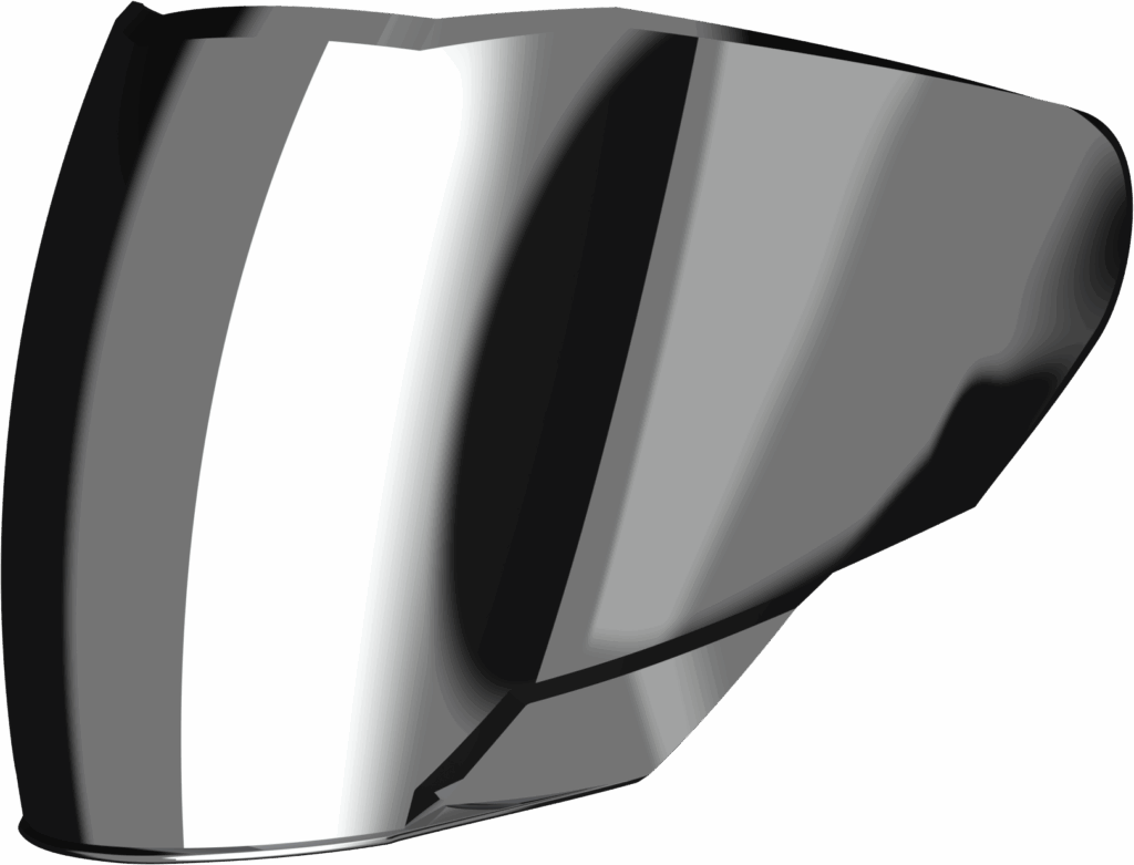 משקף אירידיום כסוף לקסדה - LS2 OF618 VERSO2 IRIDIUM SILVER VISOR