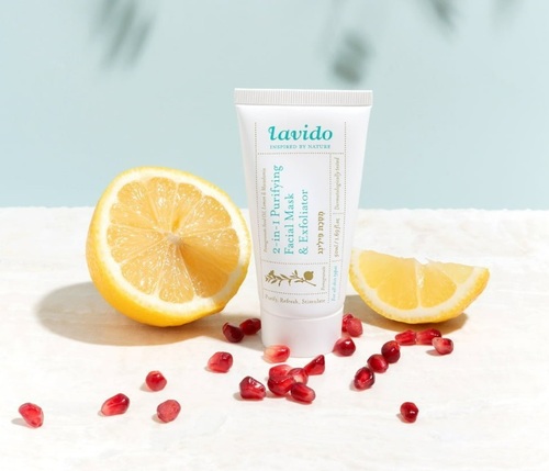 מסכת פילינג Lavido Purifying Facial Mask&Exfoliator 50ml 