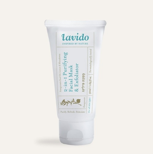 מסכת פילינג Lavido Purifying Facial Mask&Exfoliator 50ml 