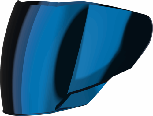 משקף אירידיום כחול לקסדה - LS2 OF618 VERSO2 IRIDIUM BLUE VISOR