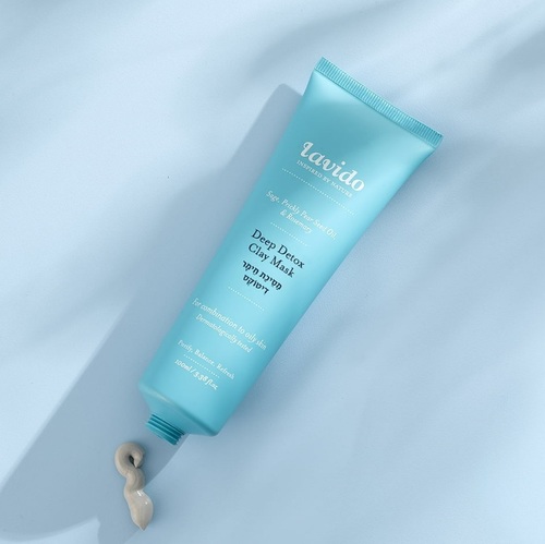 מסיכת חימר דיטוקס Lavido Deep Detox Clay Mask 100ml 