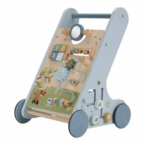 הליכון עץ לתינוקות של Little Dutch בעיצוב 'חברי היער'