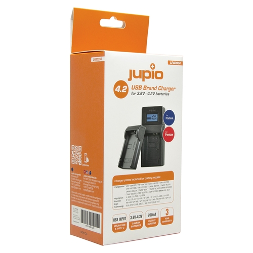 מטען JUPIO FOR PANASONIC/PENTAX -שלוש שנים