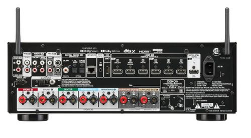  ‎ AVR-X1800H - Denon | רסיבר לקולנוע ביתי + זוג רמקולים OMEGA AUDIO AW650 