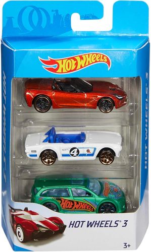 מארז 3 מכוניות מתכת (מגוון משתנה)