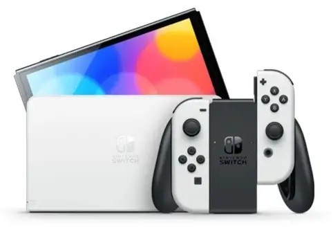 שריון אילת Nintendo Switch OLED  קונוסלת נינטנדו אולד בצבע לבן