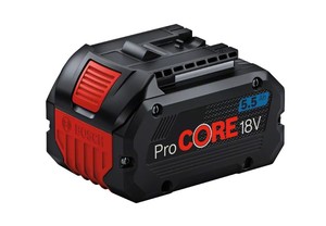 סוללת ליתיום PROCORE 18V 5.5Ah בוש 