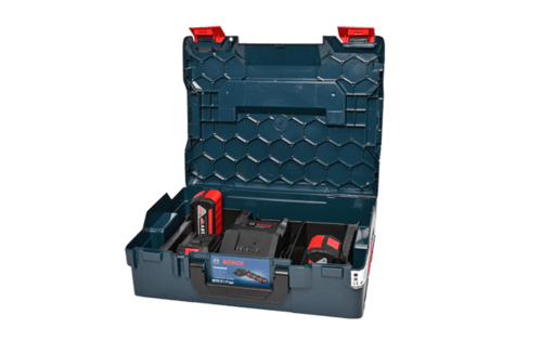 סט 3 סוללות 5ah+ מטען Bosch GAL18V-40 