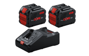 סט 2 סוללות 12ah procore +מטען GAL18v-160