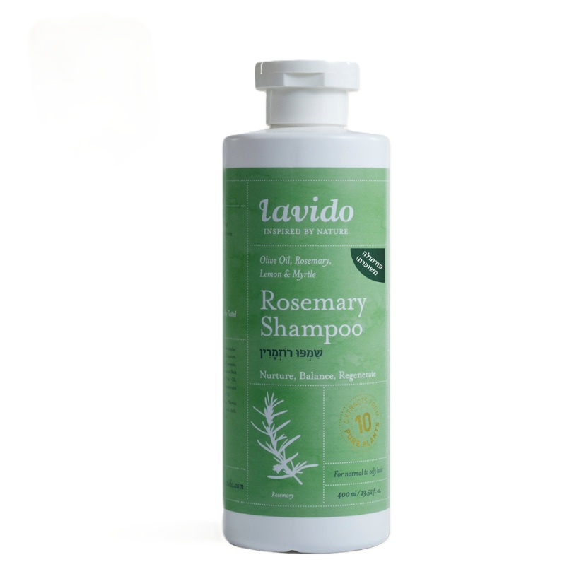 שמפו רוזמרין Lavido Rosemary Shampoo 400ml 
