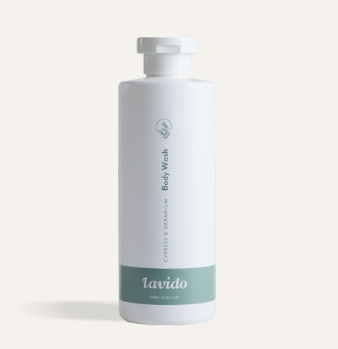 סבון גוף ארומתרפי Lavido Body Wash 400ml 