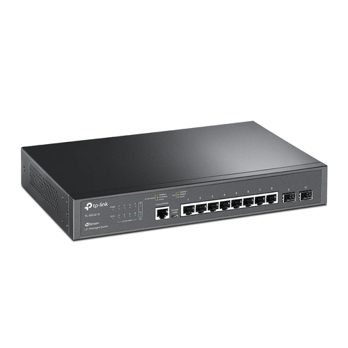מתג מנוהל TP LINK TL-SG3210 8P+2G+2SFP L2
