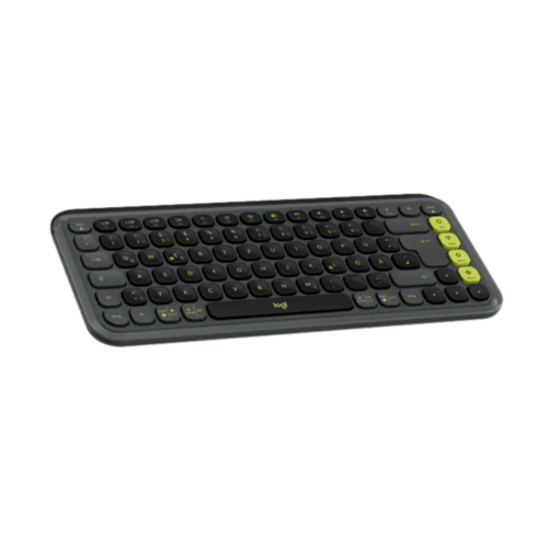 מקלדת אלחוטית בצבע גרפיט LOGITECH POP ICON KEYS
